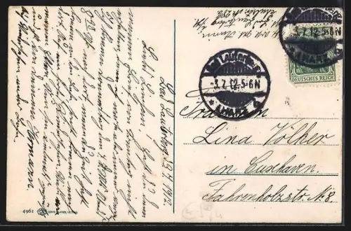 AK Bad Lauterberg / Harz, Blick auf Stadt und Harzvorberge