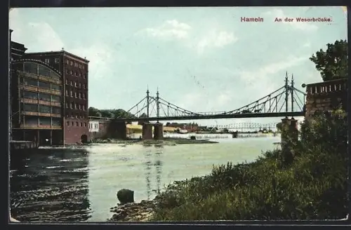 AK Hameln, An der Weserbrücke