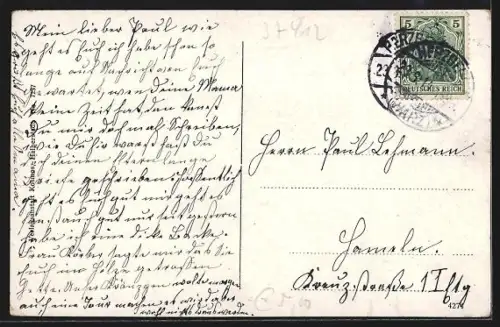 AK Herzberg a. H., Totalansicht des Ortes