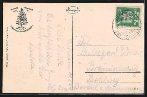 AK Wildemann im Harz, Hotel Schützenhaus mit Umgebung