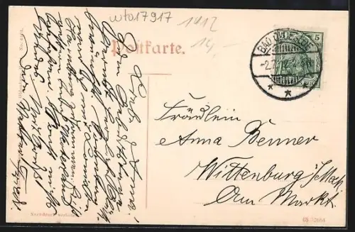 AK Bad Oldesloe, Totalansicht mit Kirche