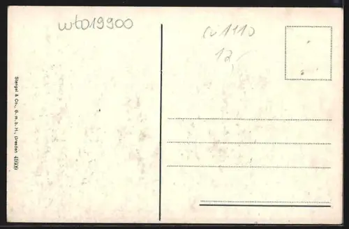 AK Norderney, Menschen am Strand bei Hochflut