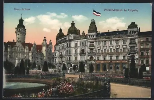 AK Leipzig, Verbandshaus vom Verband Deutscher Handlungsgehülfen