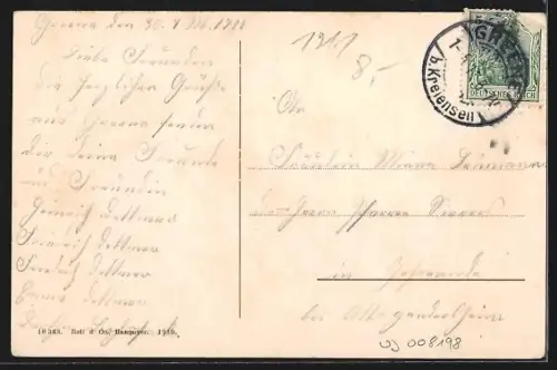 AK Greene, Blick auf die Burg