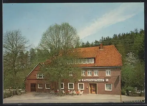 AK Rinteln, Gasthaus Hupengrund, Inh. G. u. P. Baldy-Uchtdorf, Wennenkämperstrasse 25