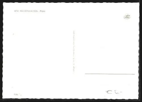 AK Rockenhausen /Pfalz, Kirche mit Fachwerkhaus