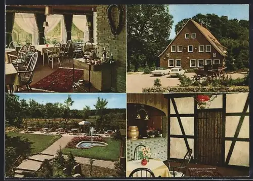 AK Sieversen /Forst Rosengarten, Gasthaus Zur Kutsche, Inh. Walter Paepe