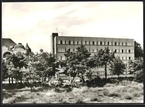 AK Ahlbeck / Ostseebad, FDGB-Erholungsheim Max Kreuziger