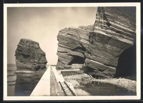 AK Helgoland, Partie an der Westküste
