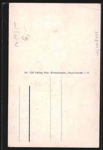 AK Neumünster /Holstein, Blick auf die Anschar-Kirche