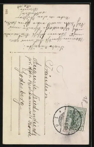 AK Schutzengel behütet Kinder am Flussufer