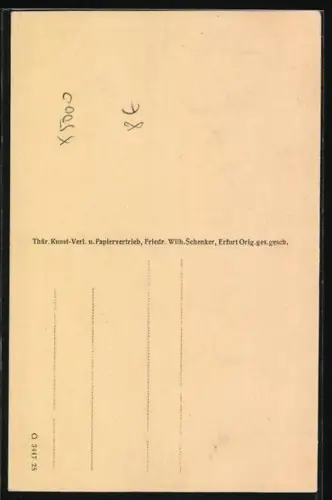 AK Erfurt, Dom, grosse Glocke Gloriosa