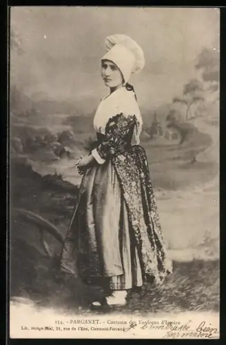 AK Auvergne, Costume d`Issoire