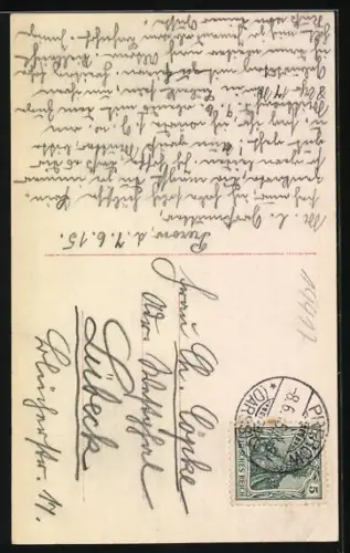 AK Prinz Wilhelm von Preussen als Junge