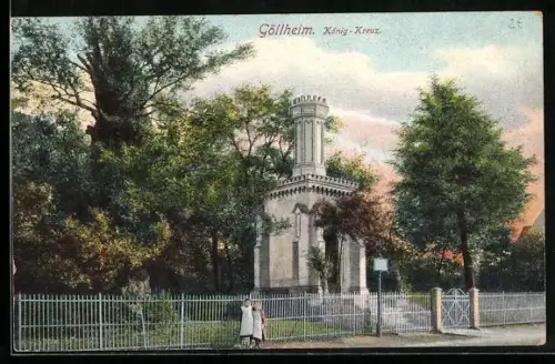 AK Göllheim, König-Kreuz