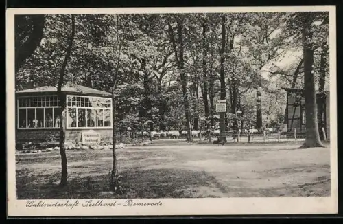 AK Bemerode /Hannover, Gasthof Waldwirtschaft Seelhorst, Inh. Heinr. Falke