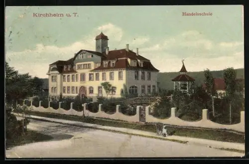 AK Kirchheim u. T., Partie an der Handelsschule