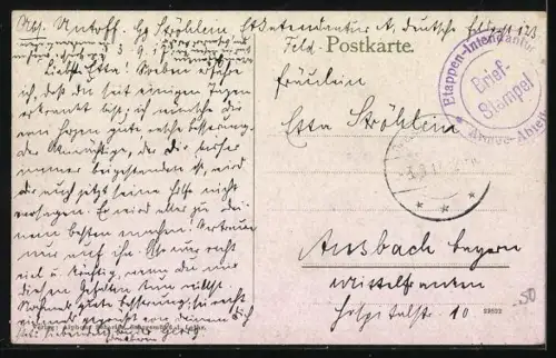 AK Saargemünd, Neunkircherstrasse