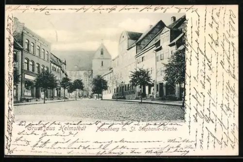 AK Helmstedt, Papenberg m. St. Stephani-Kirche