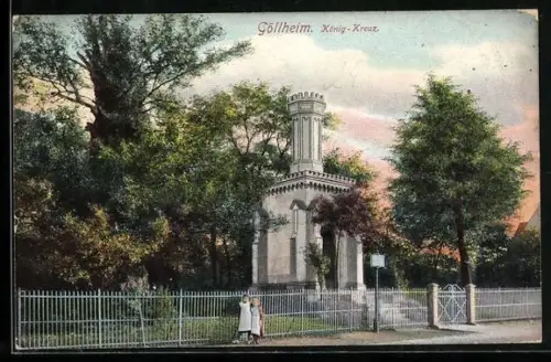 AK Göllheim, König-Kreuz