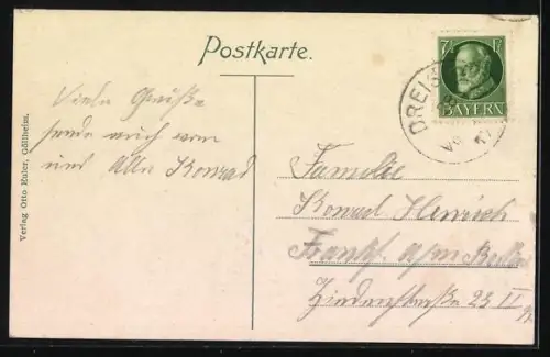 AK Göllheim, König-Kreuz