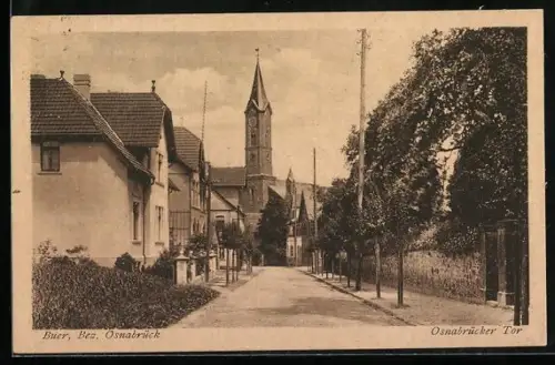 AK Buer /Osnabrück, Osnabrücker Tor