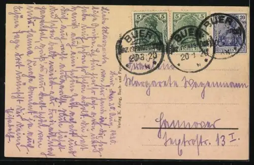 AK Buer /Osnabrück, Osnabrücker Tor