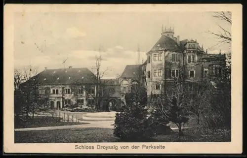 AK Droyssig, Schloss von der Parkseite