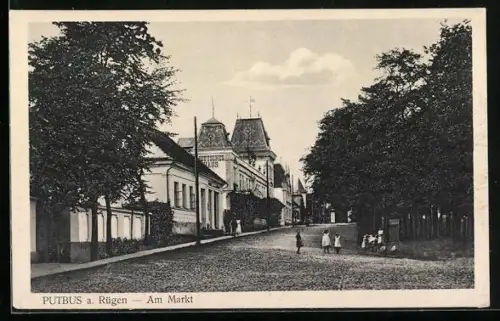 AK Putbus a. Rügen, Am Markt