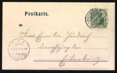 AK Braunlage, Dr. Vogeler`s Sanatorium, Speisesaal