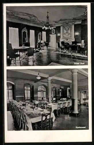 AK Hilchenbach, Stift Keppel, Oberschule für Mädchen, Roter Saal, Speisesaal