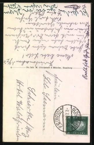 AK Bad Zwischenahn, Kurhaus, Am Meer mit Fährhaus, Segelboote