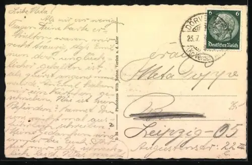 AK Barme a. Weser, Gasthaus Weserlust, Inh. H. Beckmann, Dörverden 27, Motorboote am Ufer