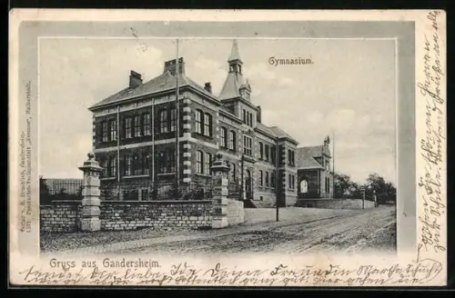 AK Gandersheim, Ansicht vom Gymnasium