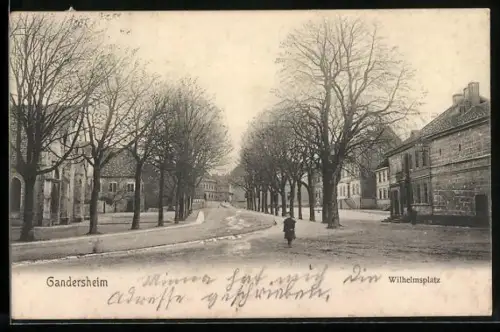 AK Gandersheim, Partie am Wilhelmsplatz