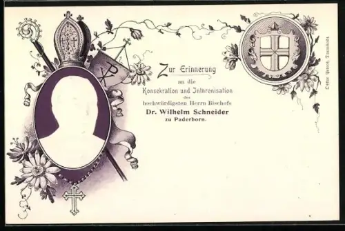 AK Paderborn, Konsekration und Inthronisation des Bischofs Dr. Wilhelm Schneider