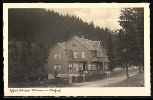AK Wildemann /Oberharz, Hotel Haus Hubertus, Bes. A. Heidemann