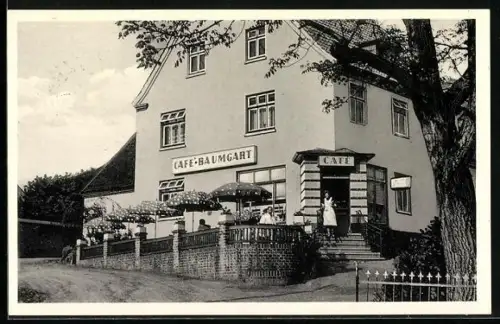 AK Steinbergen, Café Baumgart, Inh. Helmut Kramer