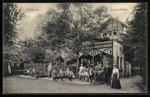 AK Springe, Deisterpforte, Gasthaus