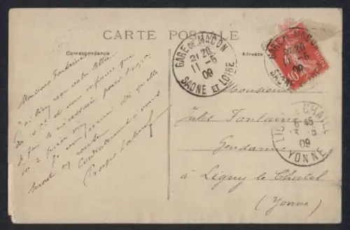 AK Biarritz, La Plage, Été 1906, foule sur la plage et vue des bâtiments en bord de mer