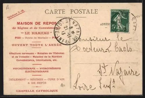 AK Pau, Le Hameau, Le Kiosque et étang paisible