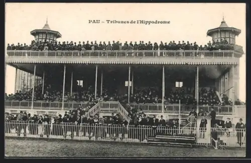 AK Pau, Tribunes de l`Hippodrome
