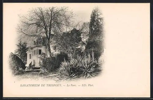 AK Trespoey, Sanatorium de Trespoey, Le Parc