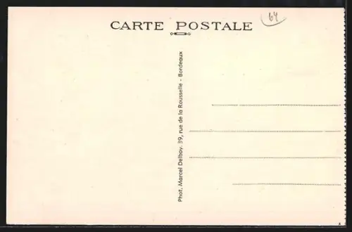 AK Biriatou /B.-P., Frontière Franco-Espagnole, la Bidassoa, Ferme de la Puncha sur le versant espagnol