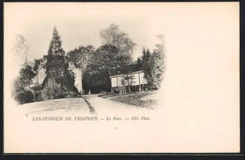 AK Trespoey, Sanatorium de Trespoey, Le Parc
