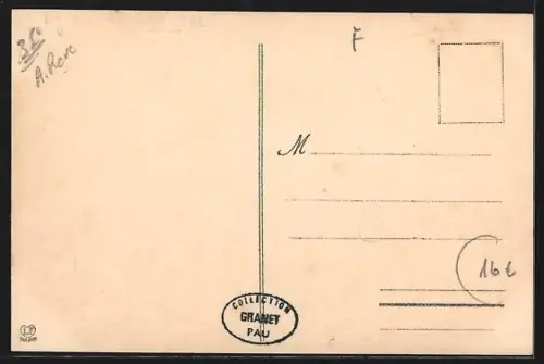 AK Pau /Les Basses-Pyrénées, La Rue Carnot, Café Restaurant Supervie