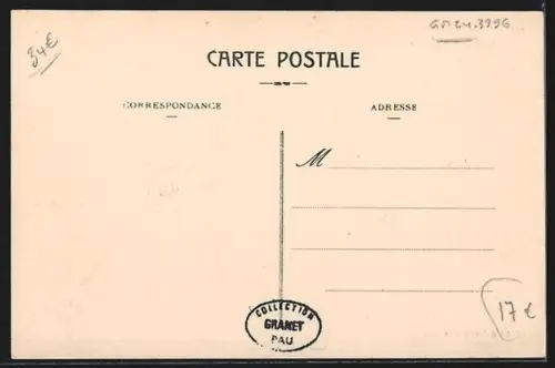 AK Pau, Inauguration du Monument des Bas-Pyrénées morts pour la patrie, 15 décembre 1912