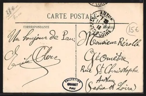 AK Pau /Basses-Pyrénées, Quartier des Sept Cantons