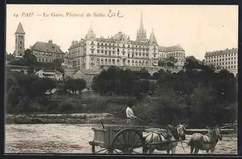 AK Pau, Le Gave, Pêcheur de Sable