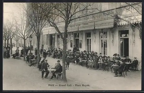 AK Pau, Grand Café, Place Royale